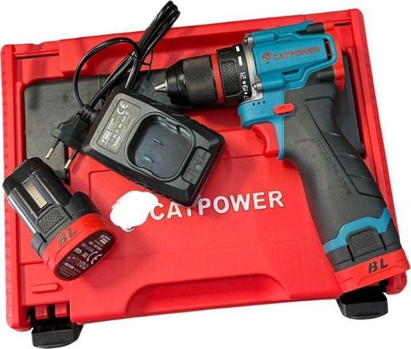 CATPOWER E1016 Kömürsüz Akülü Vidalama 16V 2.0Ah - Image 1