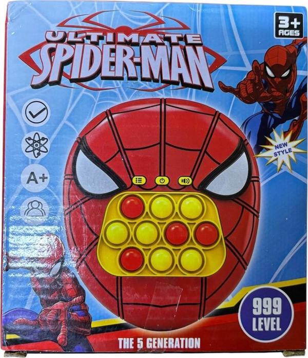 Pilli Işıklı Örümcek Adam Popit - Image 1