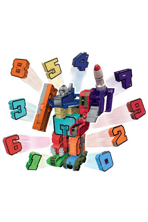 Rakamlar Araçlara Dönüşüyor – Mega Pocket Morphers 10'lu Set! - Image 1