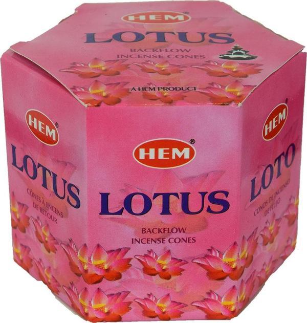 Geri Akış Şelale Nilüfer Kokulu 40 Konik Tütsü - Lotus Backflow Incense Cones - Image 1