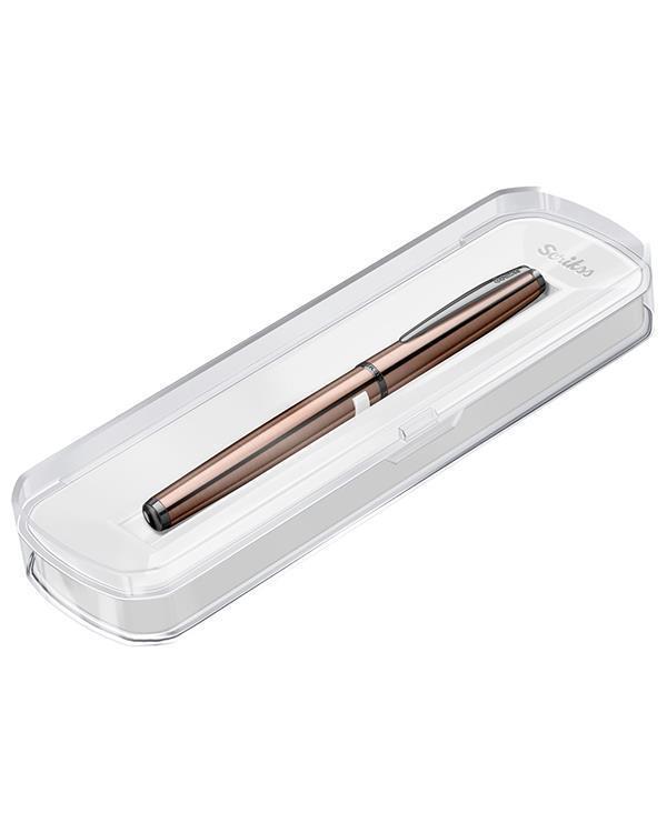 Scrikss Metropolis Roller Kalem Kristal Kutu Rose 78MR - Image 1