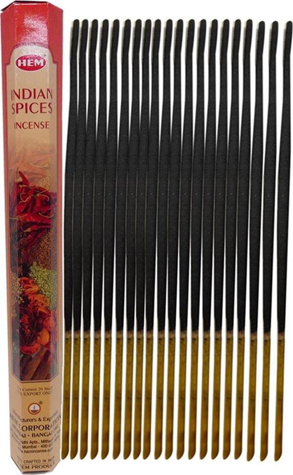 Hint Baharatları Kokulu 20 Çubuk Tütsü - İndian Spices - Image 1
