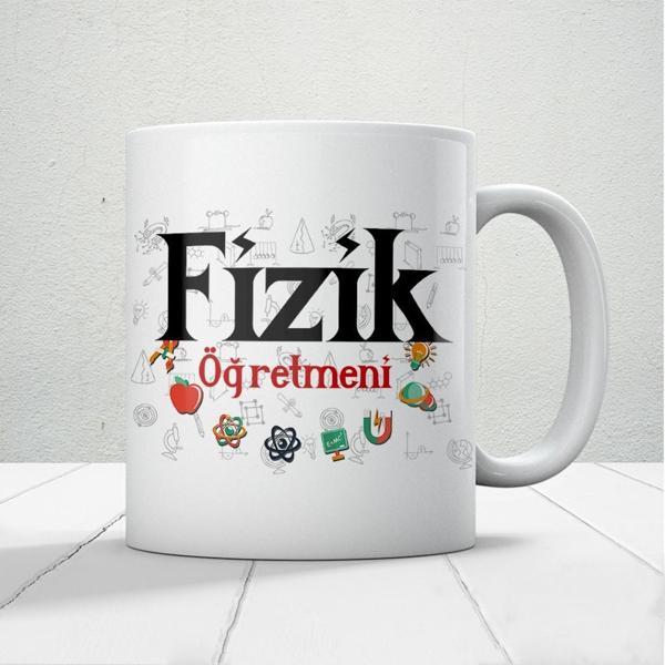 Fizik Öğretmenlerine Özel Öğretmenler Günü Hediyelik Baskılı Kupa - Image 1