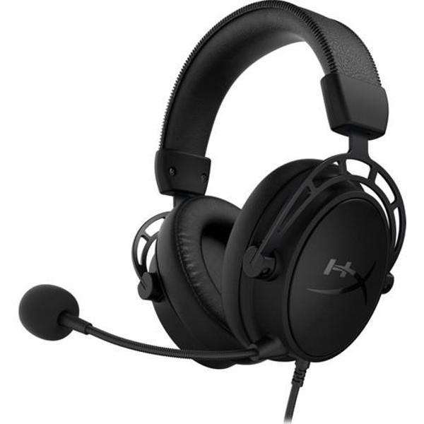 HyperX Cloud Alpha S 7.1 Kablolu Mikrofonlu Kulak Üstü Oyuncu Kulaklığı Siyah - Image 1