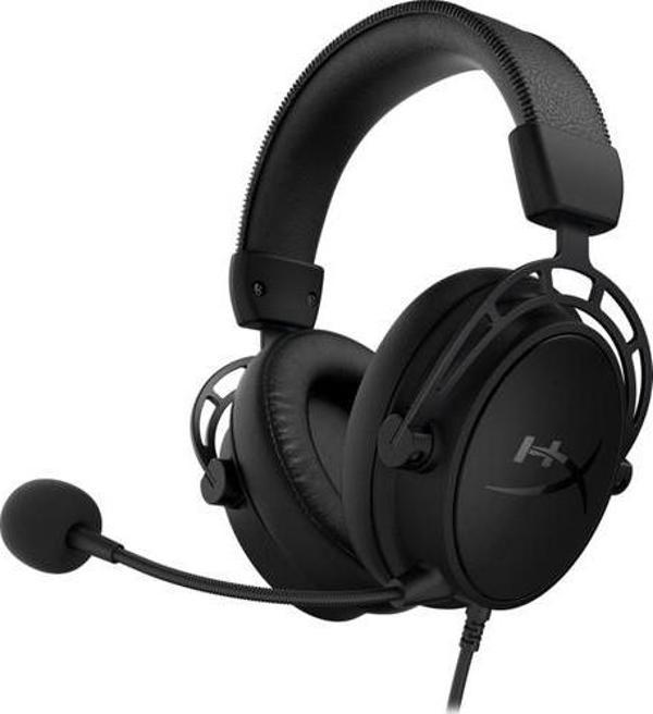 HyperX Cloud Alpha S 7.1 Kablolu Mikrofonlu Kulak Üstü Oyuncu Kulaklığı Siyah - Image 1