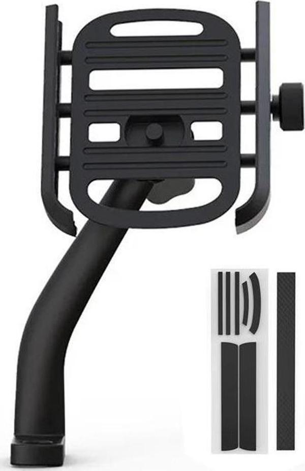 Ga57 Motor Motosiklet ve Bisiklet Telefon Ayna Tutucu Tamamı Alüminyum Metal Kasa - Image 1