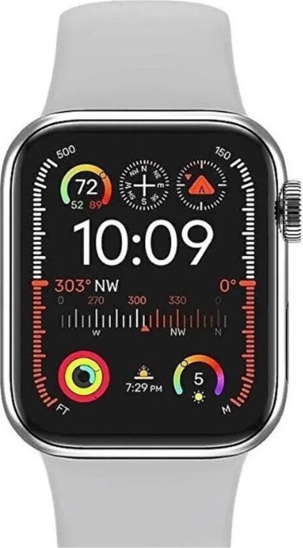 JHY Smart Watch S9 Pro Gümüş Akıllı Saat - Image 1