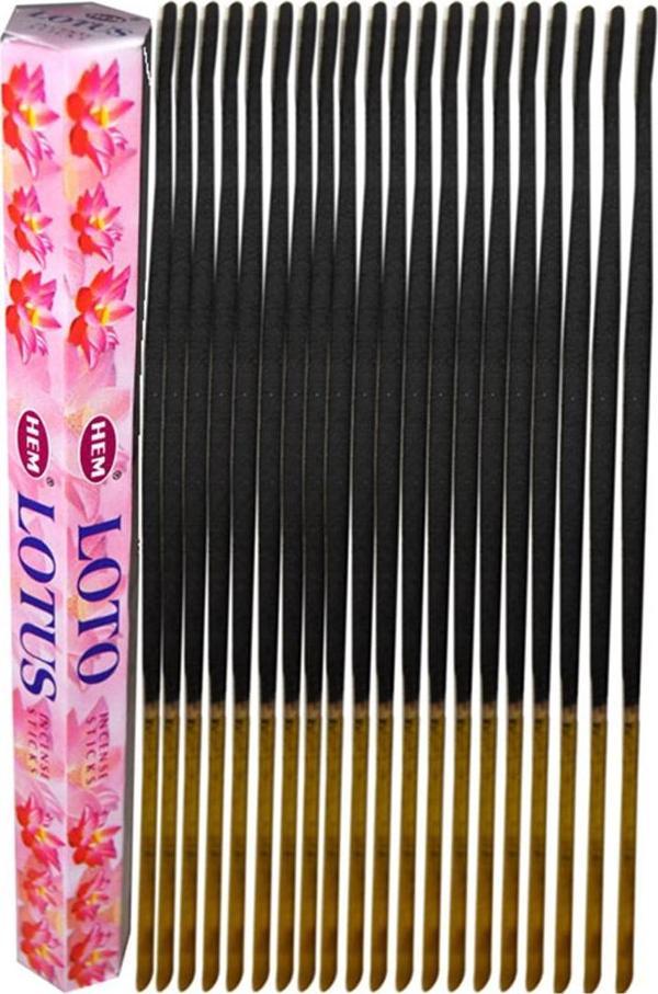 Nilüfer Kokulu 20 Çubuk Tütsü - Lotus - Image 1