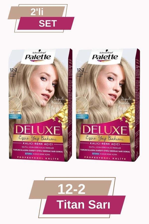 Palette Deluxe 12-2 Titan Sarı X 2 Adet - Image 1