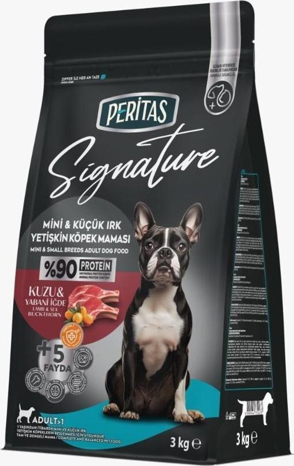 Signature Kuzulu Küçük Irk Yetişkin Köpek Maması 3 Kg - Image 1