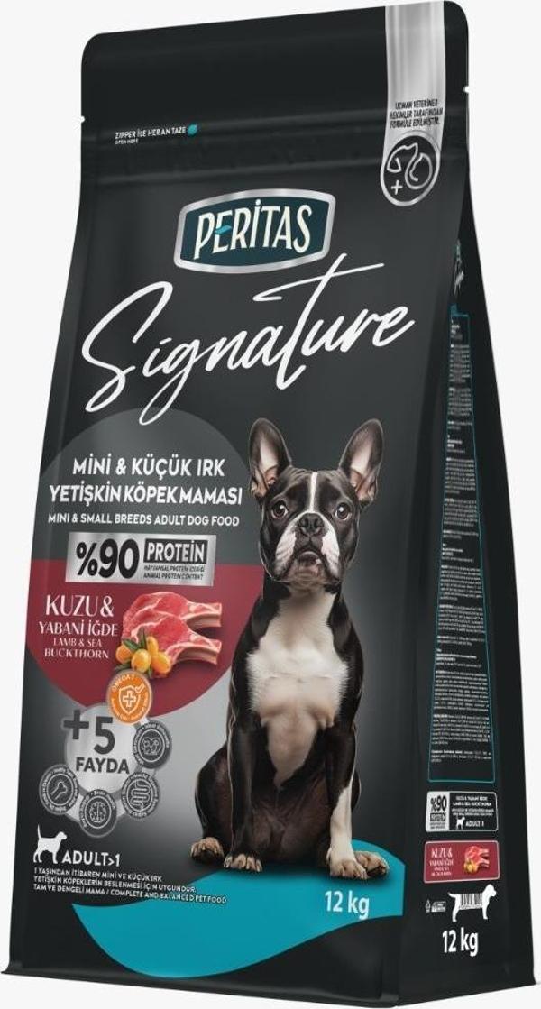 Signature Kuzulu Küçük Irk Yetişkin Köpek Maması 12 Kg - Image 1