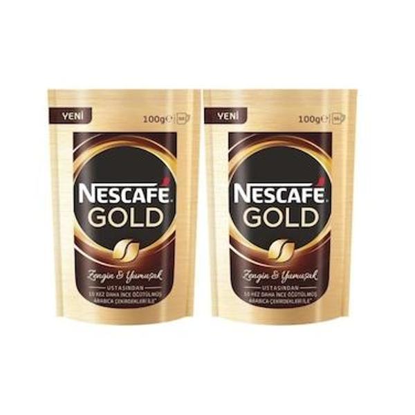 Nescafe Gold Hazır Kahve 2 x 100 G - Image 1
