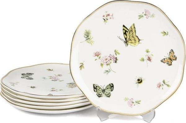 Mikasa Moor Wings of Spring 6lı Pasta Tabağı 20cm - Image 1