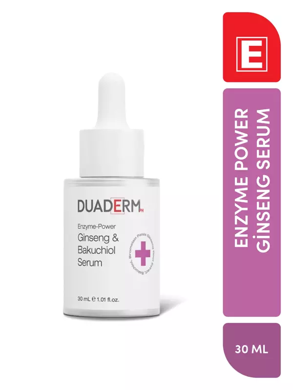 ENZYME POWER BAKUCHOL & GİNSENG SERUM 30 ML - Image 1