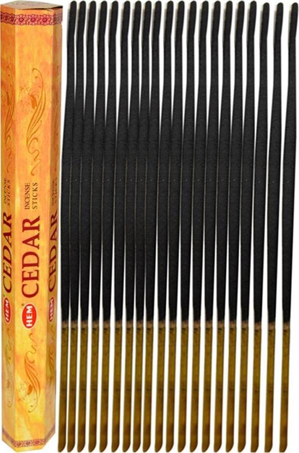 Sedir Ağacı Kokulu 20 Çubuk Tütsü - Cedar - Image 1