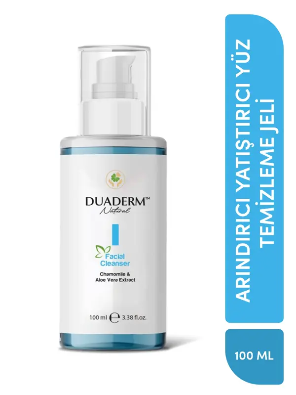 DUADERM ARINDIRICI VE YATIŞTIRICI YÜZ TEMİZLEME JELİ 100 ML - Image 1