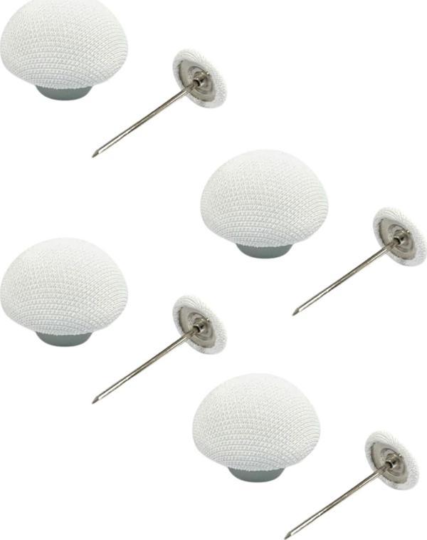 Büro Ev Ofis Düzeni için 4ADET Beyaz Nevresim Çarşaf Tutucu Aparat Seti - Image 1