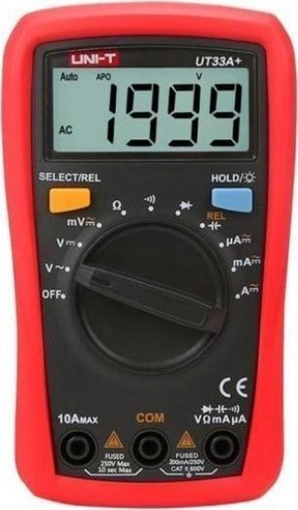 Luxury,Avuç İçi Dijital Ölçü Aleti - UNI-T UT 33A+ - Image 1