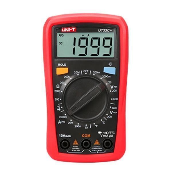 Luxury,Avuç İçi Dijital Ölçü Aleti - UNI-T UT 33C+ - Image 1