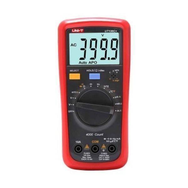 Luxury, El Tipi Dijital Ölçü Aleti -Dijital Multimetre  UNI-T  UT UT 136C+ - Image 1