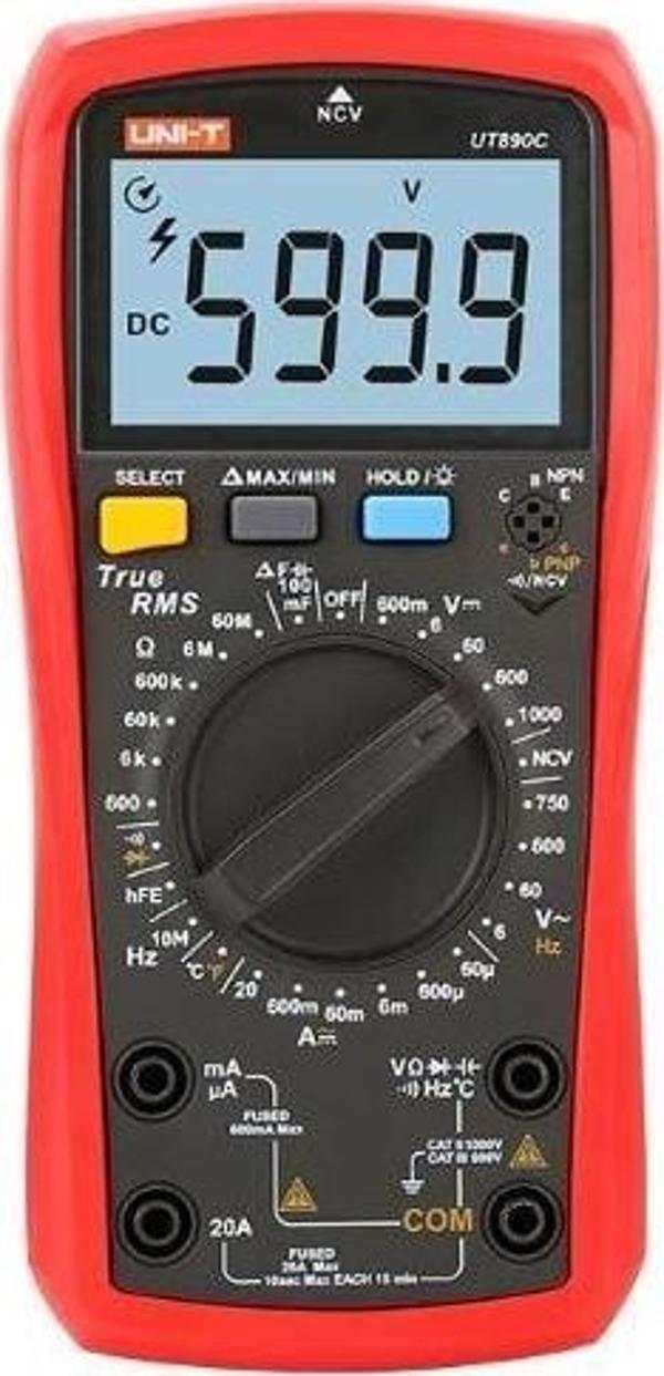 Luxury, Dijital Ölçü Aleti -Dijital Multimetre  UNI-T  UT 890C - Image 1