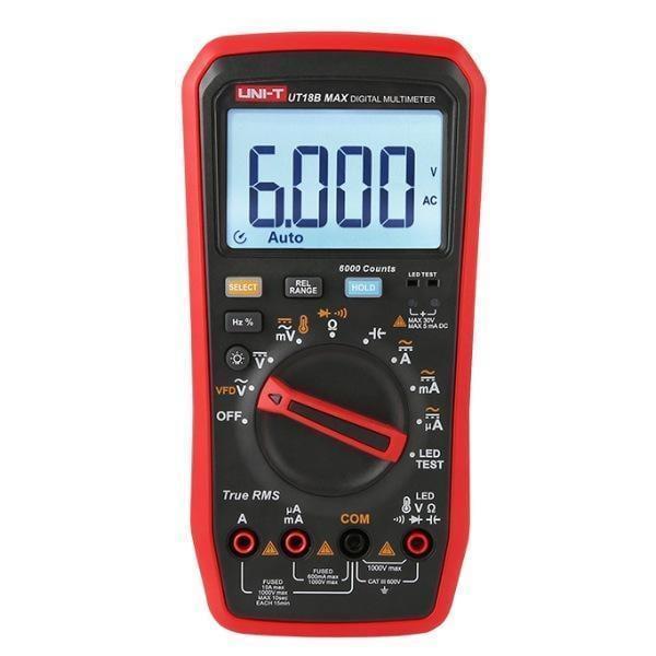 Luxury, Dijital Ölçü Aleti -Dijital Multimetre  UNI-T  UT 18B MAX - Image 1