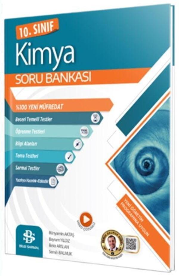 Bilgi Sarmal 10. Sınıf Kimya Soru Bankası - Bilgi Sarmal Yayınları - Image 1