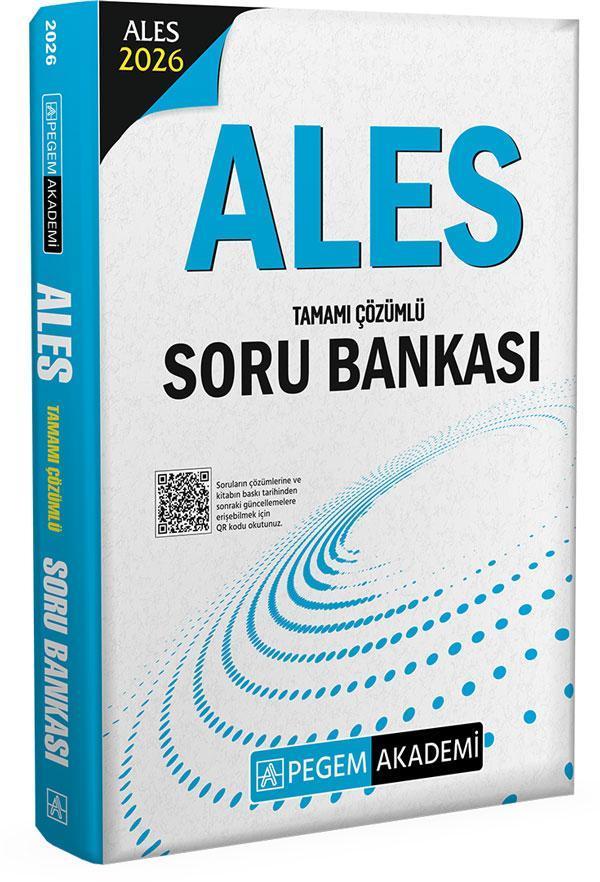 Pegem 2026 ALES Tamamı Çözümlü Soru Bankası Pegem Yayınları - Pegem Akademi Yayıncılık - Image 1