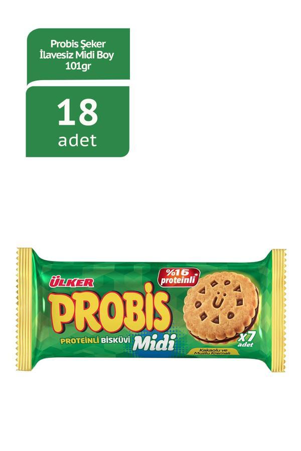 PROBİS ŞEKER İLAVESİZ MİDİ BOY 101GX18 ADET - Image 1