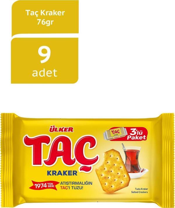 Taç Kraker 3X76GR X9 ADET  - Image 1