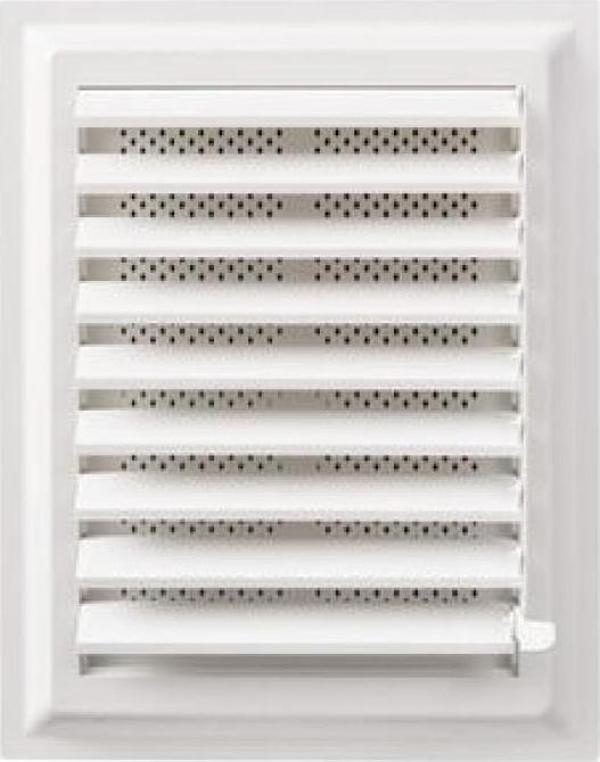 PLASTİK BANYO WC HAVALANDIRMA MENFEZİ YÜZEYSEL HAREKETLİ 30X30 CM - Image 1