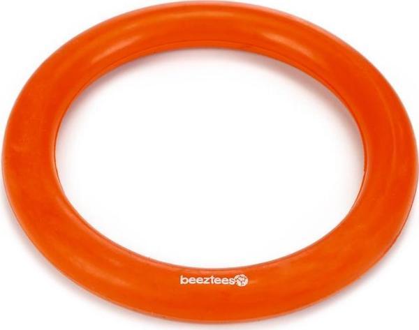 Beeztees Köpek Oyuncağı, İçi Dolu Halka, Kauçuk, Turuncu, 15cm - Image 1