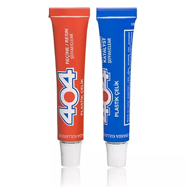 404 Plastik Çelik Kuvvetli Yapıştırıcı 40gr - Image 1