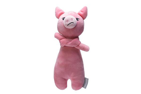 Beeztees Köpek Oyuncağı, Domuz, Peluş, Pembe, 31x11,5x8,5cm - Image 1