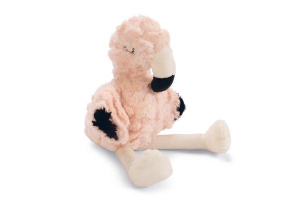 Beeztees Yavru Köpek Oyuncağı, Flamingo, Peluş, Pembe, 27x10x18cm - Image 1