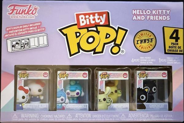 Funko Bitty Pop! Hello Kitty and Friends 4'lü Paket (Figür Boyu 2,25 cm) - Image 1