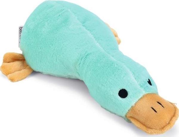Beeztees Köpek Oyuncağı, Sesli, Ördek, Peluş, Turkuaz, 32x20x9cm - Image 1