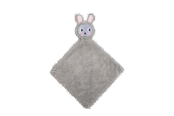 Beeztees Yavru Köpek Oyuncağı, Peluş, Gri, 37x28x4cm - Image 1