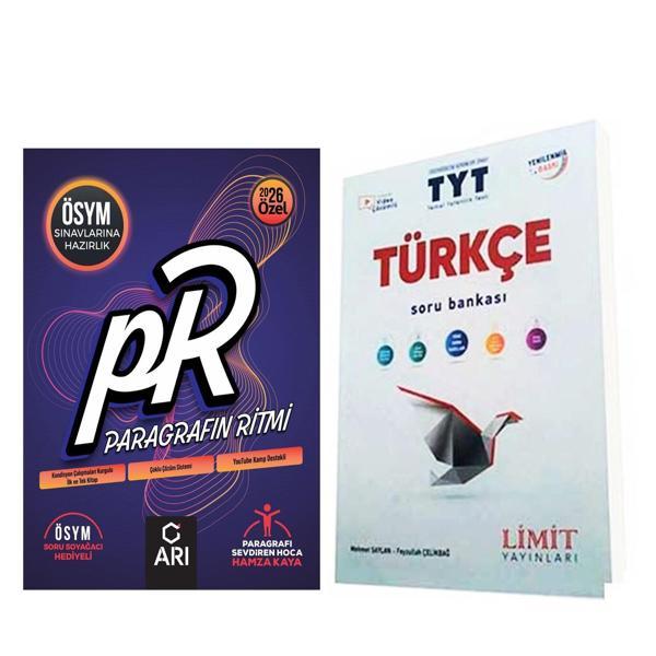 Arı Yayınları Paragrafın Ritmi ve Limit Türkçe Soru Bankası Seti 2 Kitap - Arı - Image 1