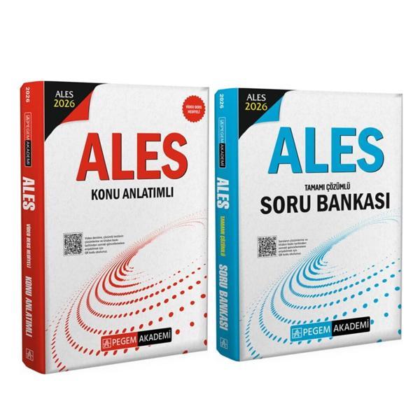 Pegem Yayınları 2026 ALES Konu ve Soru Seti 2 Kitap - Pegem Akademi Yayıncılık - Image 1