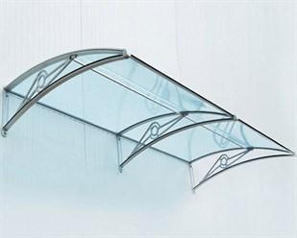 TF Prolüx Seri 15.15 Alüminyum Ayaklı Sundurma 150 X 150 Yeşil 3 mm Solid Levha - Image 1