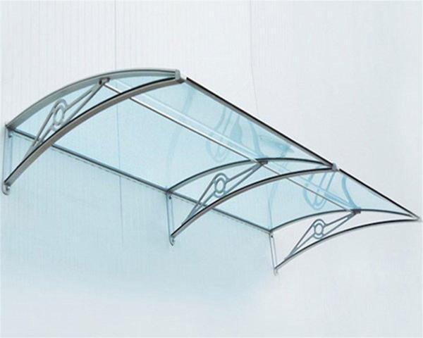 TF Prolüx Seri 15.15 Alüminyum Ayaklı Sundurma 150 X 150 Yeşil 4 mm Solid Levha - Image 1