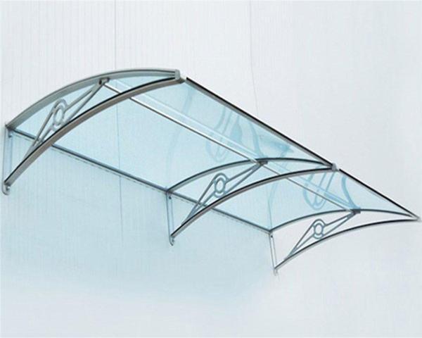 TF Prolüx Seri 15.15 Alüminyum Ayaklı Sundurma 150 X 150 Yeşil 4 mm Solid Levha - Image 1