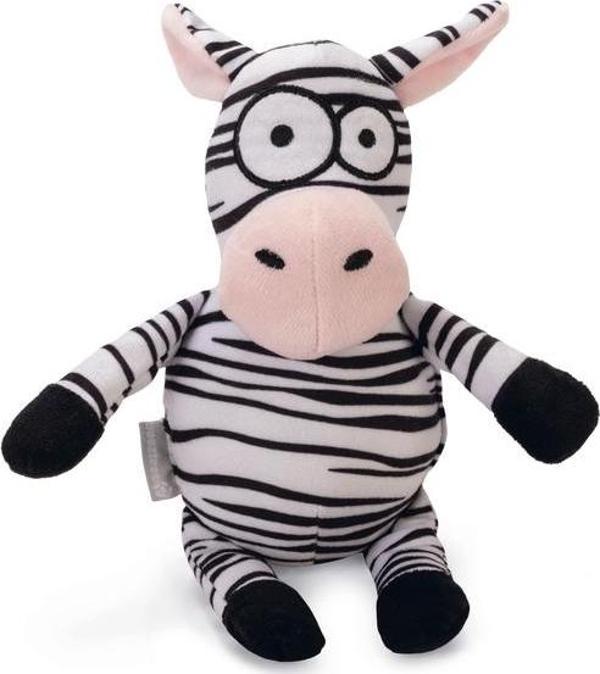 Beeztees Köpek Oyuncağı, Sesli, Zebra, Peluş, Siyah/Beyaz, 25x12x9,5cm - Image 1