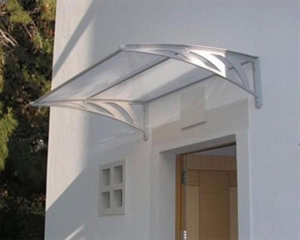 Transpaforza TF STD 1.10 Kapı Üstü Sundurma 200 X 100 Beyaz - Image 1