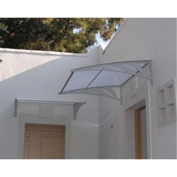 Transpaforza TF STD 1.12 Kapı Üstü Sundurma 240 X 100 Beyaz 3 mm Solid levha - Image 1
