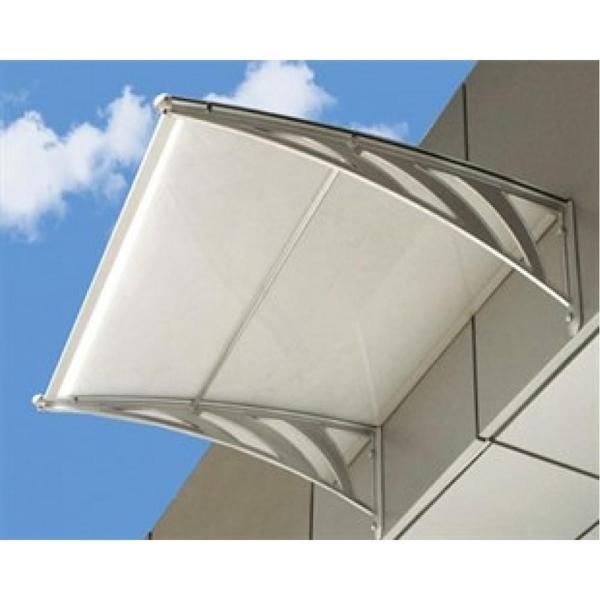Transpaforza TF STD 1.12 Kapı Üstü Sundurma 360 X 100 Beyaz 3 mm Solid levha - Image 1