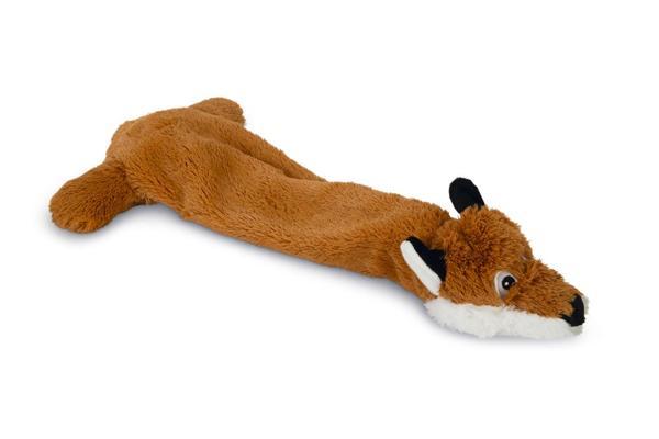 Beeztees Köpek Oyuncağı, İki Sesli, Tilki, Peluş, Kahverengi, 50cm - Image 1