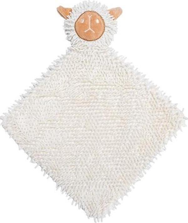 Beeztees Yavru Köpek Oyuncağı, Peluş, Beyaz, 37x28x4cm - Image 1