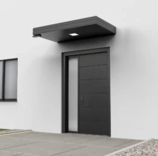 Alüminyum Işıklı Sundurma Korrain Elite Solo Left 160 cm x 90 cm Spotlu - Image 1